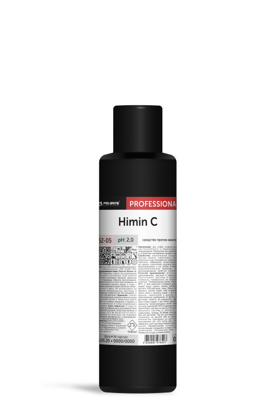 Средство против накипи Himin C, кислотное 0.5 литра, Pro-Brite #1