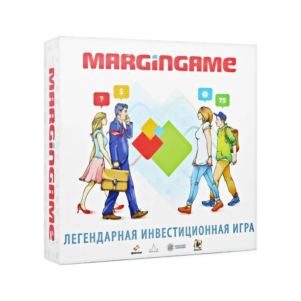 Настольная игра Геменот Margin Game. Инвестиционная игра, моделирующая реальный рынок.  #1