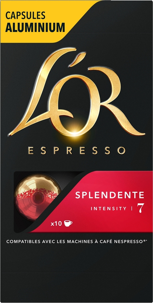 Кофе в алюминиевых капсулах L'or Espresso Splendente, 10 капсул #1