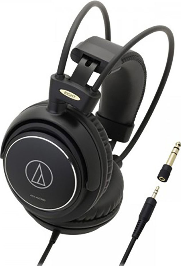 Audio-Technica Наушники проводные, черный #1