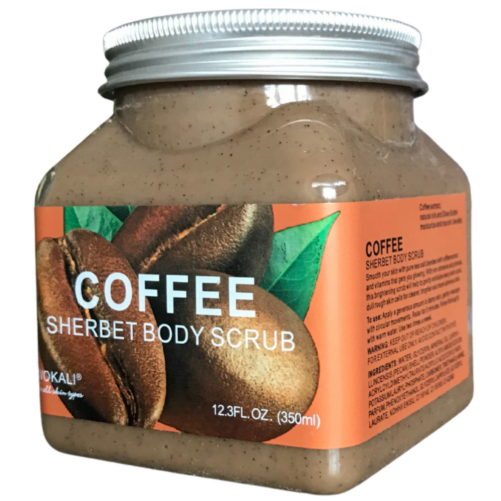 Wokali Скраб для тела Coffee Sherbet Body Scrub с экстрактом кофе #1