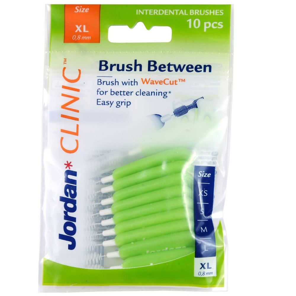 Межзубные ершики Jordan Clinic Brush Between 0,8 mm XL #1