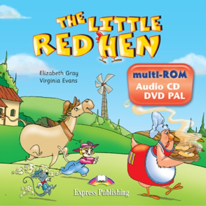 Мульти-диск "Маленькая красная курочка" - The Little Red Hen multi-ROM (Audio CD / DVD Video PAL)  #1
