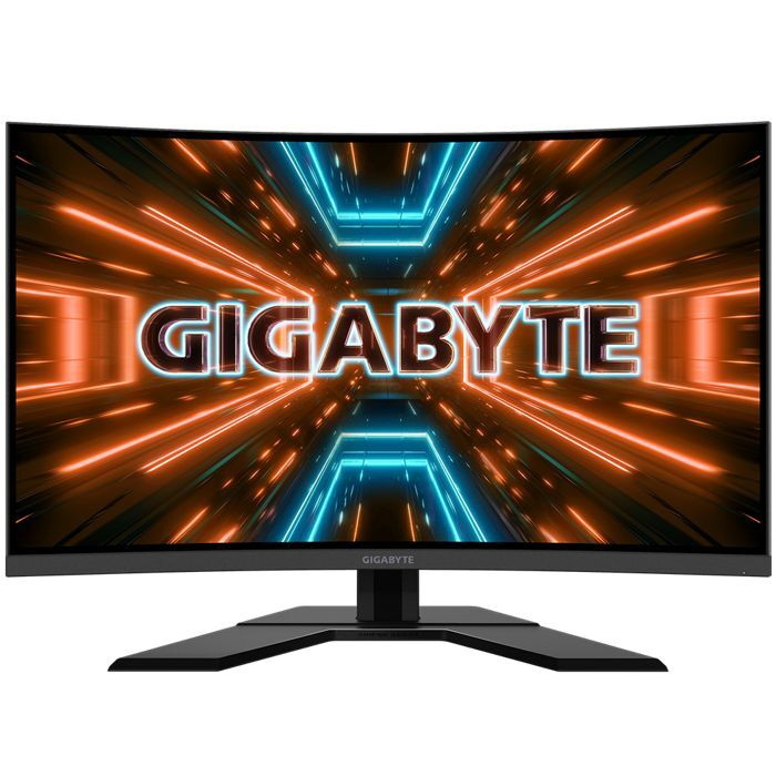 Gigabyte 31.5" Монитор 31.5" G32QC, черный #1