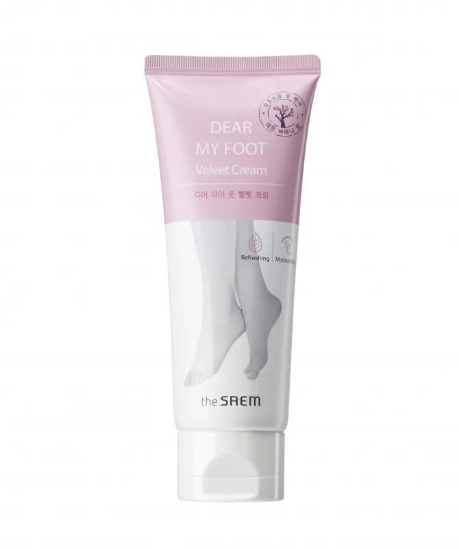 Крем для смягчения огрубевшей кожи стоп The Saem Dear My Foot Velvet Cream, 100 мл  #1