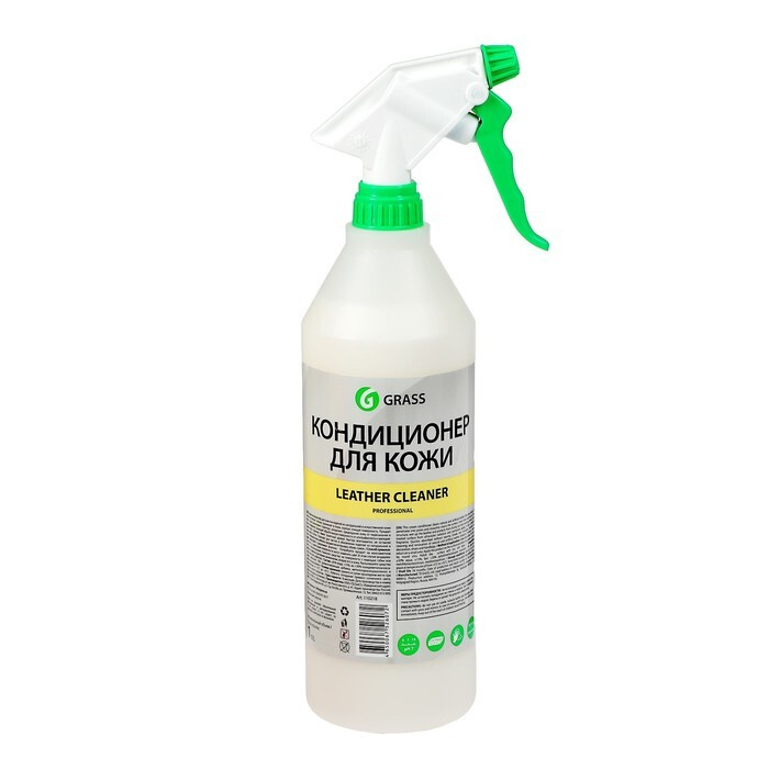 Очиститель-кондиционер кожи Grass Leather Cleaner, 1 литр, триггер  #1