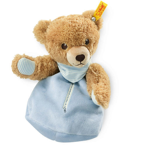 Мягкая игрушка Steiff Sleep Well Bear Heat Cushion blue (Штайф Мишка Крепкий сон с термо-подушечкой голубой #1
