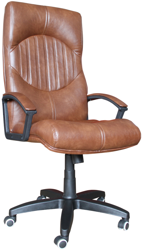 TUTKRESLA Игровое компьютерное кресло, Искусственная кожа, коричневый  #1