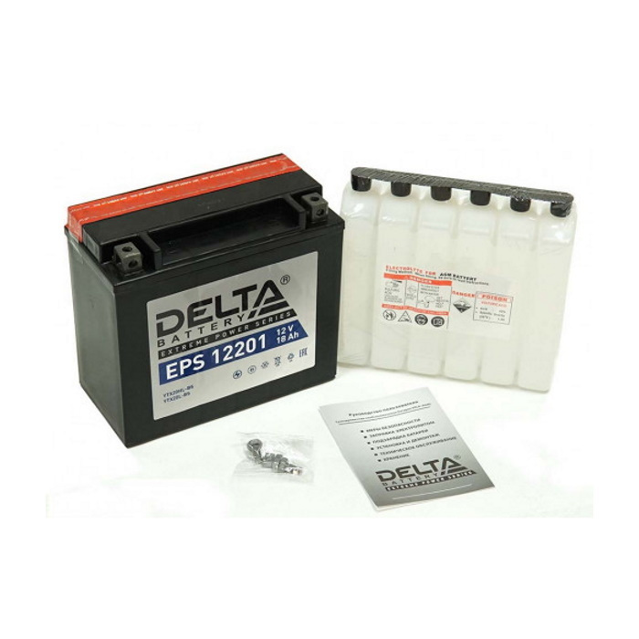Delta Battery Аккумулятор для мототехники, 18 А•ч, Обратная (-/+) полярность  #1