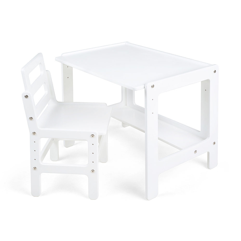 Детский растущий комплект стол и стул Artolino, белый #1