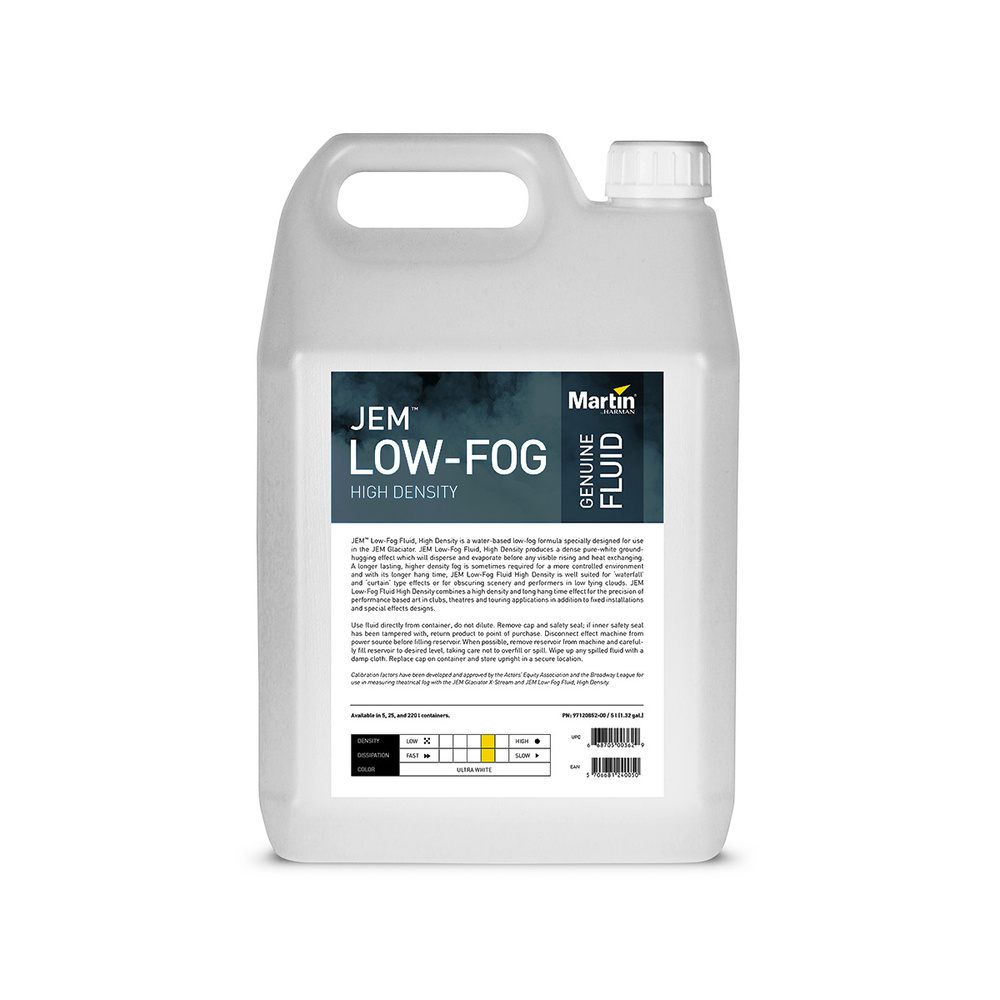 Martin JEM Low-Fog Fluid Жидкость для генераторов тяжелого дыма #1