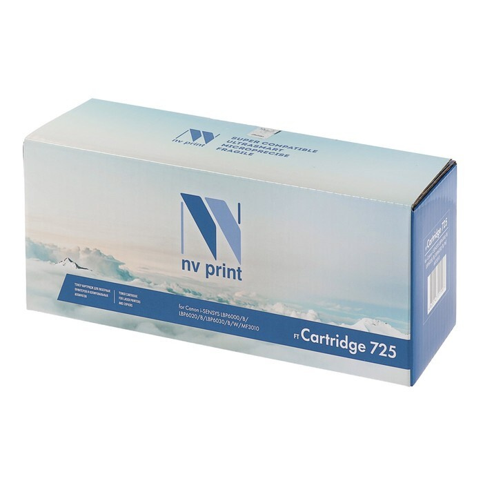 Картридж NV PRINT 725 для Canon i-SENSYS LBP6000/LBP6020/LBP6030/MF3010 (1600k), черный  #1