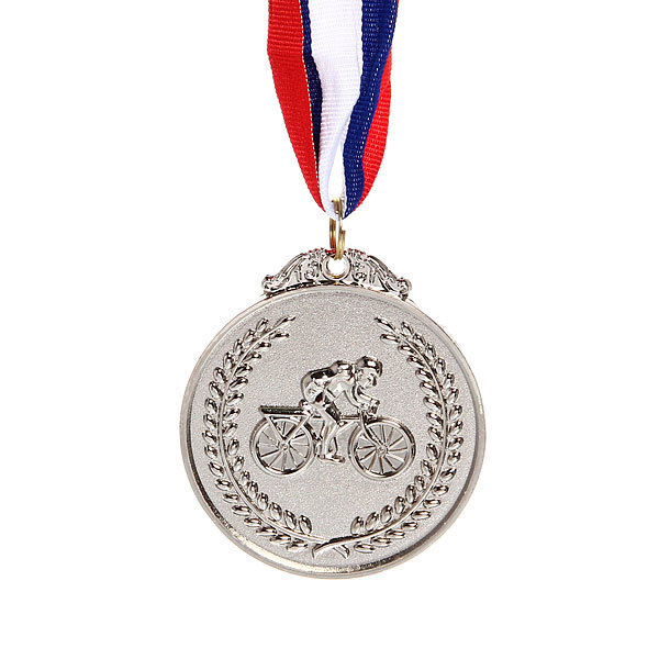 Медаль "Велоспорт" - 2 место (6,5см) #1