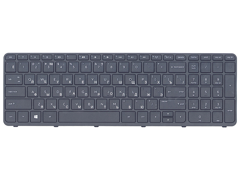 HP Игровая клавиатура для Pavilion 15-E 009053, черный #1
