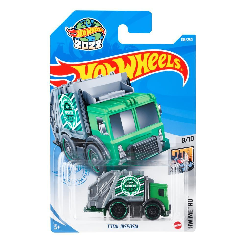 GRX85 Машинка металлическая игрушка Hot Wheels коллекционная модель TOTAL DISPOSAL  #1