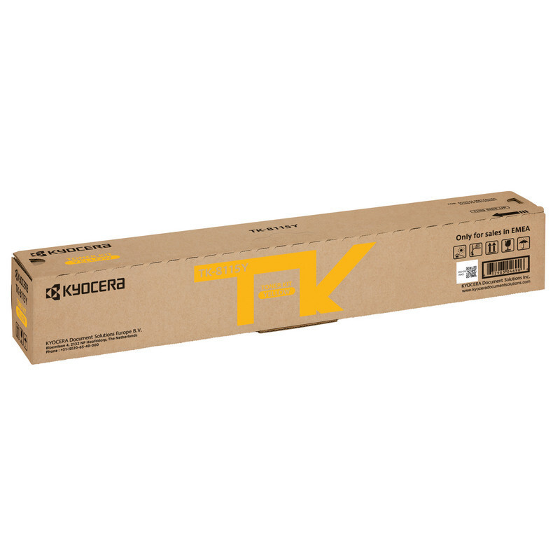 Тонер-картридж Kyocera TK-8115Y желтый для M8124cidn/M8130cidn #1