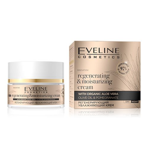 Eveline Cosmetics Регенерирующий увлажняющий крем ORGANIC GOLD, 40+, 50 мл  #1