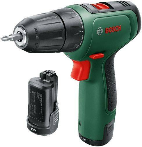 Дрель-шуруповерт Bosch EasyDrill 1200 аккум. патрон:быстрозажимной (кейс в комплекте) (06039D3007)  #1