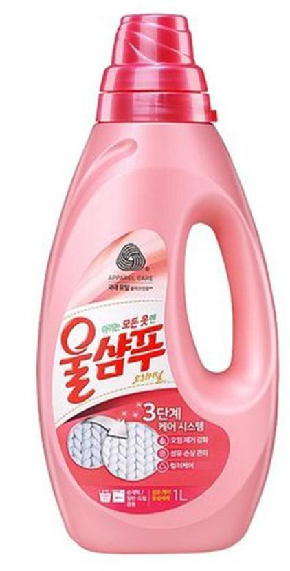 Aekyung Wool Shampoo Original Жидкое средство для стирки деликатных тканей Вул шампу 1 л  #1