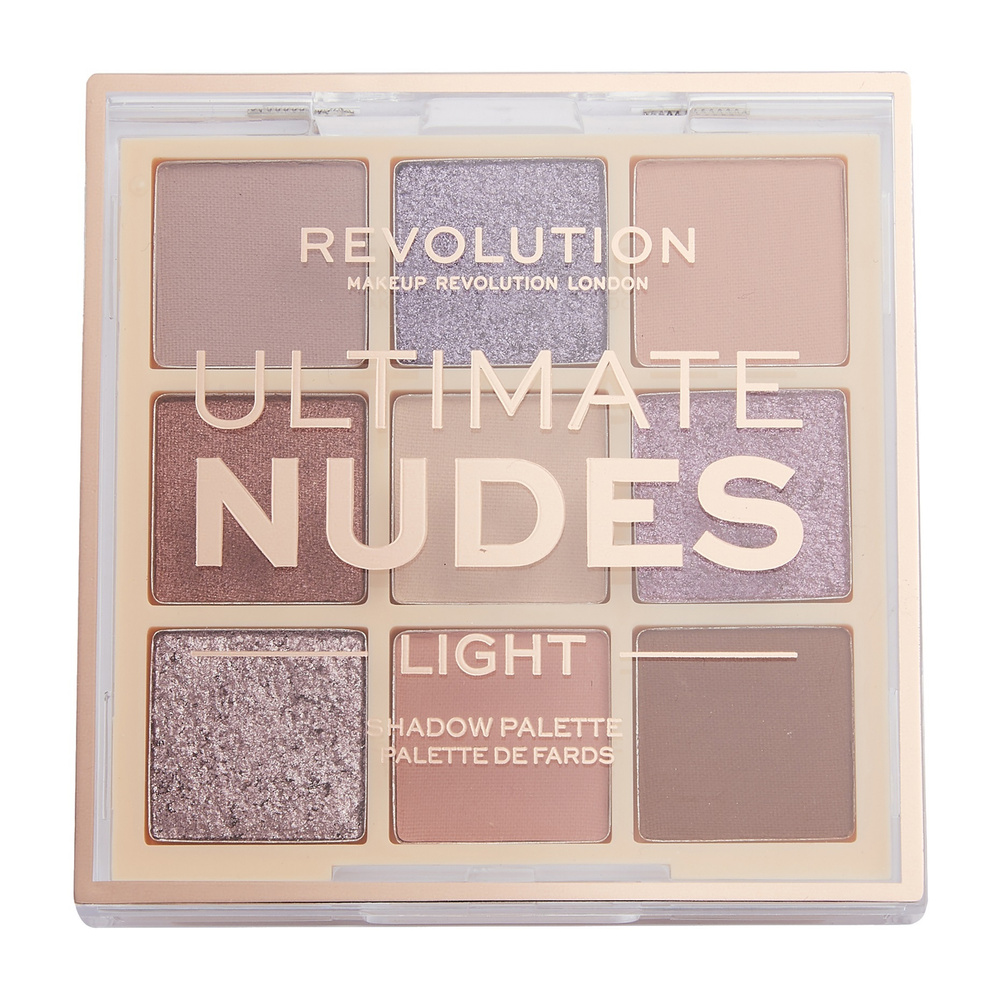 Палетка теней Revolution Makeup Ultimate Nudes #1