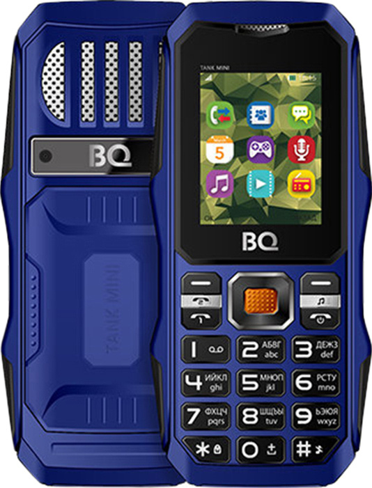 BQ Мобильный телефон 1842 Tank mini, темно-синий #1