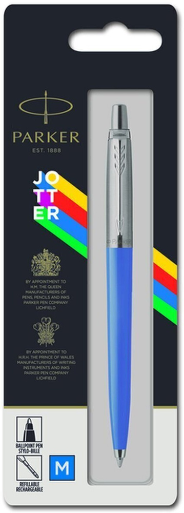 Шариковая ручка Parker Jotter ORIGINALS BLUE ярко-голубой В БЛИСТЕРЕ 2076052  #1