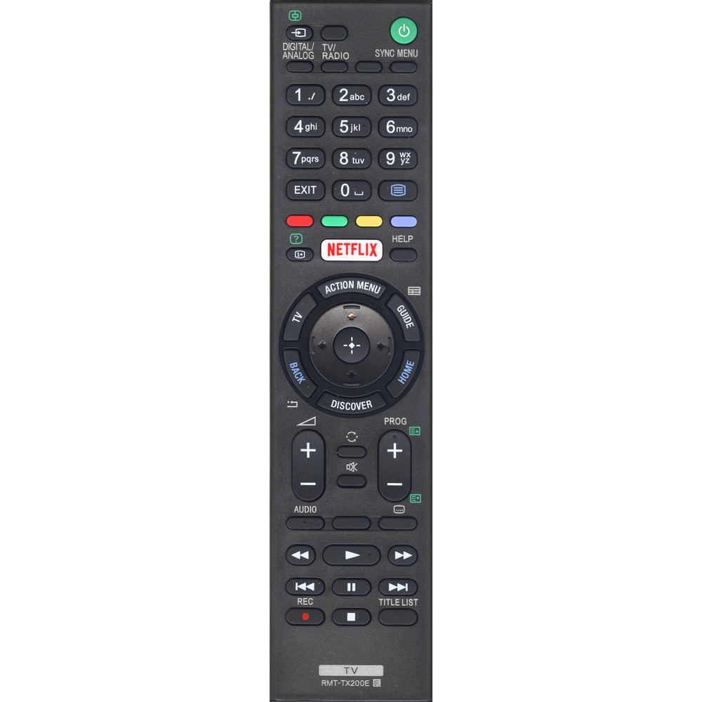 Пульт RMT-TX200E IR для телевизора Sony (KD-49XD7005, KD-55XD7005, KD-65XD7505 и других)  #1