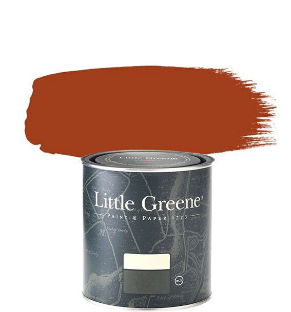 Little Greene Краска Быстросохнущая, Глубокоматовое покрытие, 0.25 л, коричневый  #1