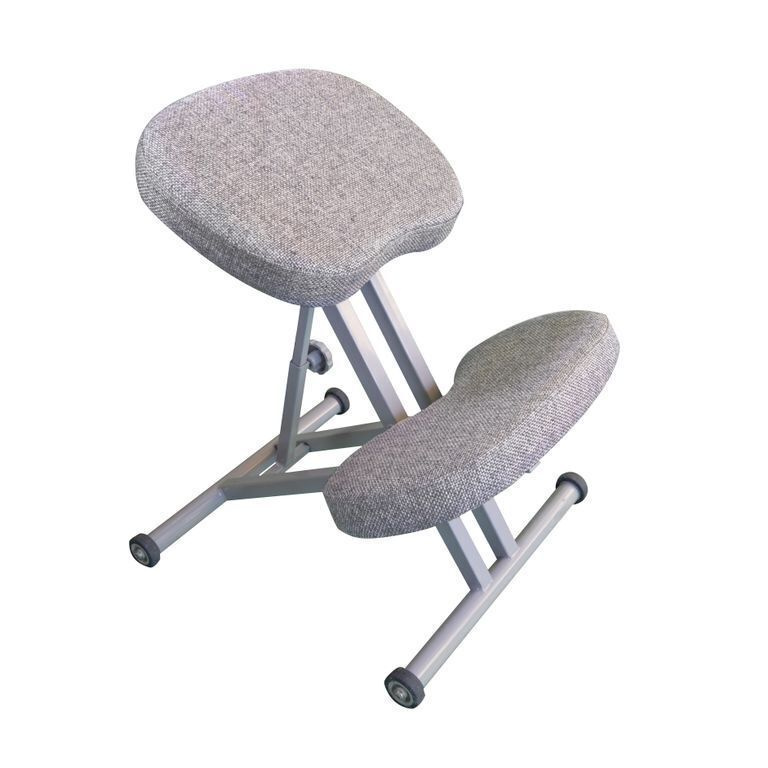 Стул коленный Олимп СК-1-1 серый /светло-серое сиденье #1