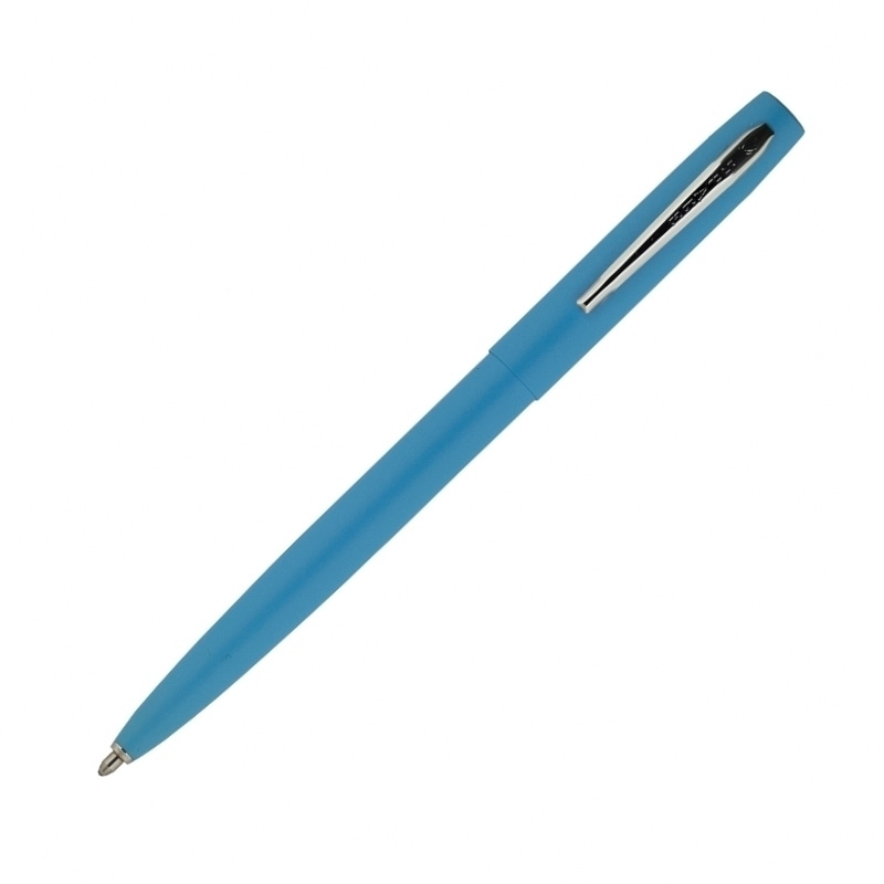 Шариковая ручка "Cap-O-Matic", Fisher Space Pen, blue/chrome clip #1