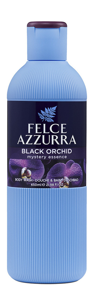 Парфюмированный гель для ванны и душа с ароматом черной орхидеи Felce Azzurra Black Orchid Mystery Essence #1