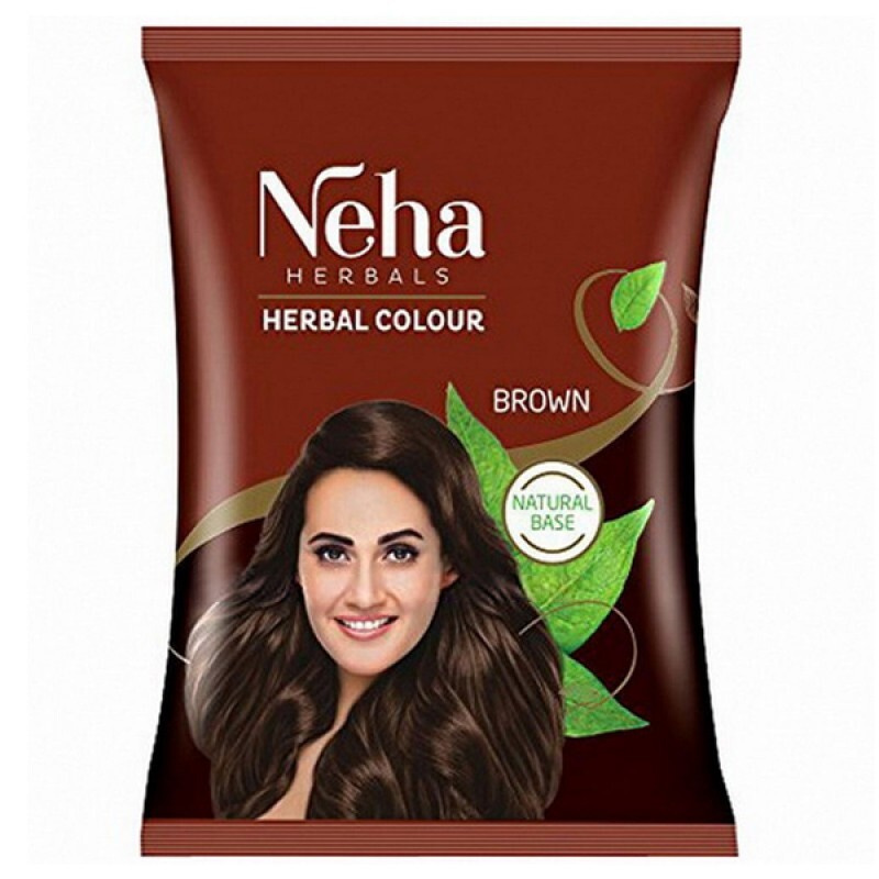Neha Хна для волос Коричневая, 20 грамм #1