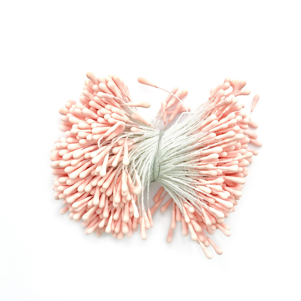 Тычинки для искусственных цветов, 6 см, розовый, Айрис #1