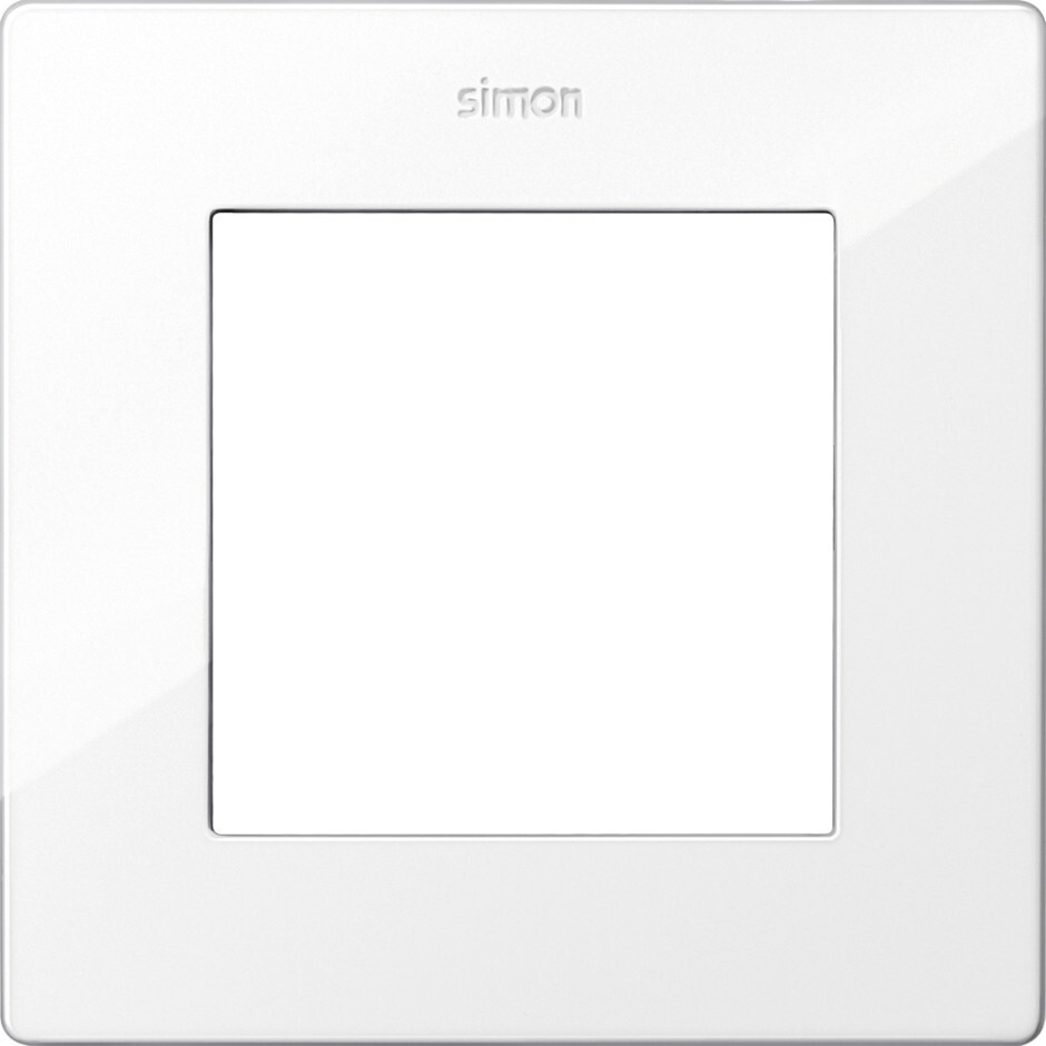 Рамка 1-м Simon24 бел. 2400610-030 ( 1шт. ) #1