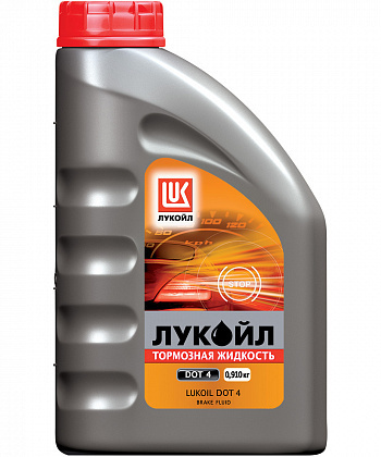 Жидкость тормозная "Лукойл" DOT-4 (0,910 кг), 1338295 (1 шт.) #1