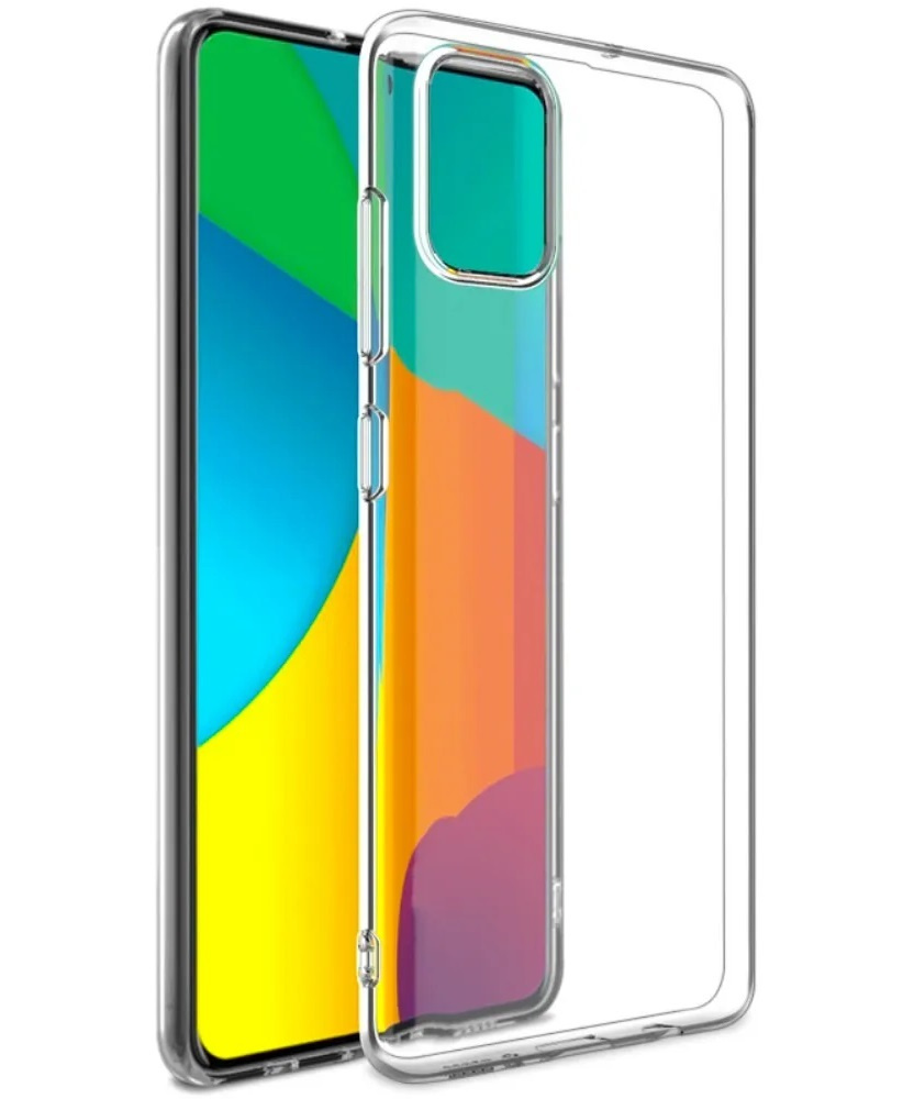 Cиликоновый чехол для Samsung Galaxy A10 прозрачный #1