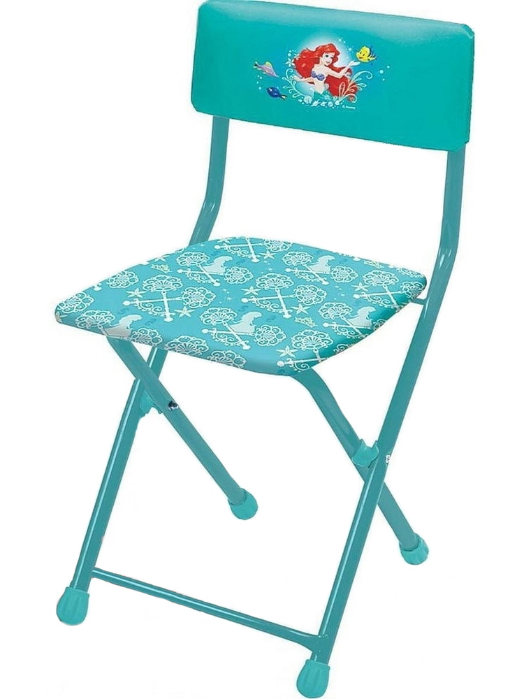 Детский стул голубой #1