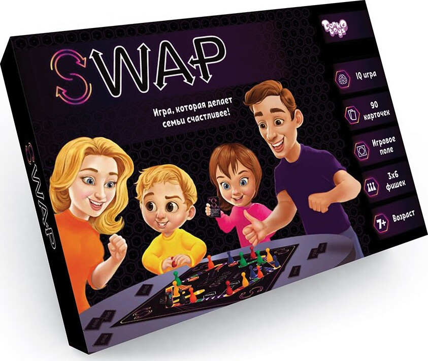 Настольная игра Danko Toys "SWAP", G-Swap-01-01 #1