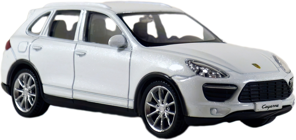 Autotime модель автомобиля "Porsche Cayenne turbo белый (1/43)" #1