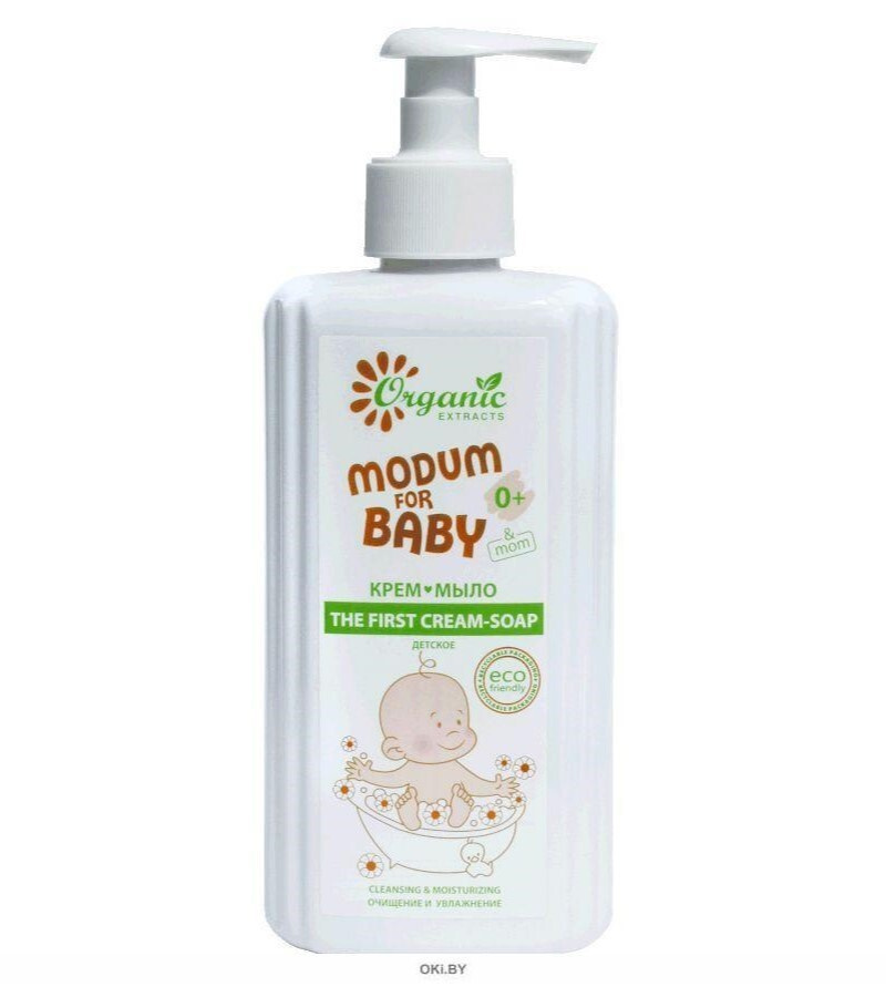 Modum Жидкое мыло детское 0+ FOR BABY Кремовое The first cream-soap 300мл #1