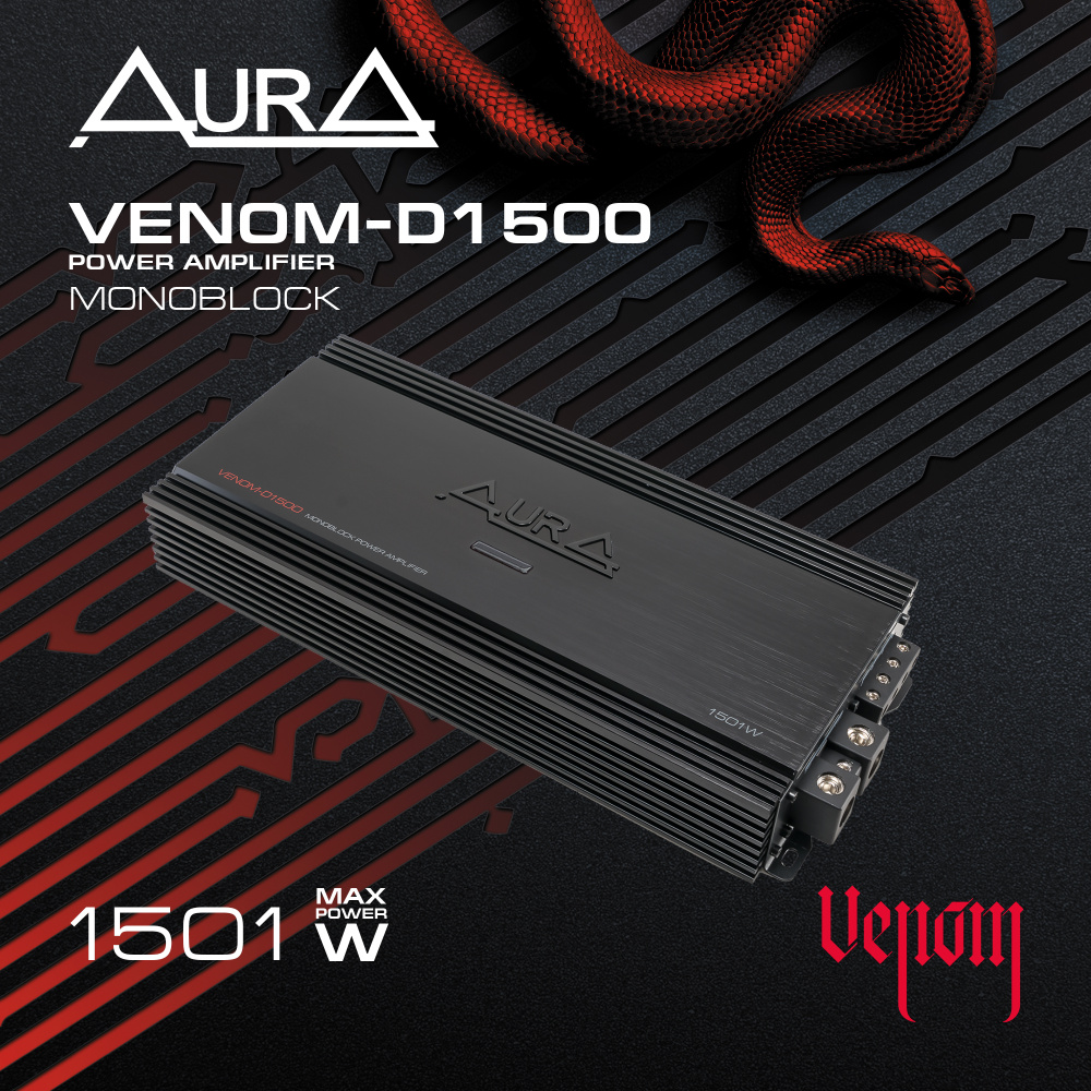 Усилитель мощности Aura VENOM-D1500 #1