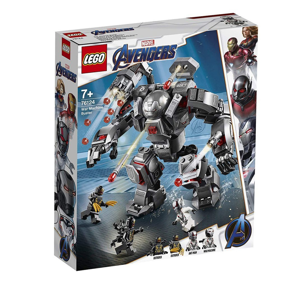 LEGO Super Heroes Marvel Воитель 76124-LEGO Оригинал #1