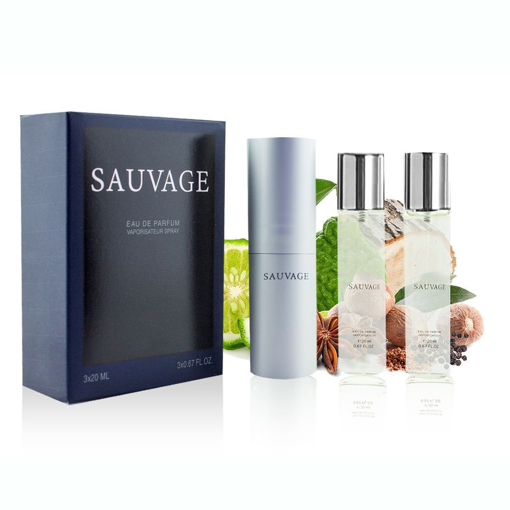 Fragrance World Духи-масло Sauvage / Sauvage мужские / Саваж / Духи Sauvage / Саваж мужские / 3*20 мл #1