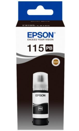 Чернила Epson C13T07D14A фото-черный 70 мл для принтеров Epson L8160, 8180  #1