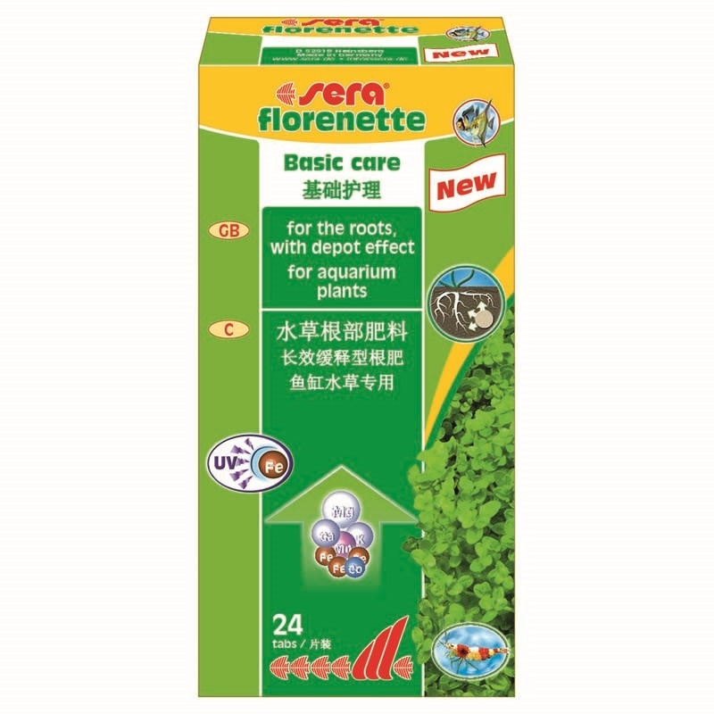 Sera удобрение для растений FLORENETTE A, 24 таблетки #1