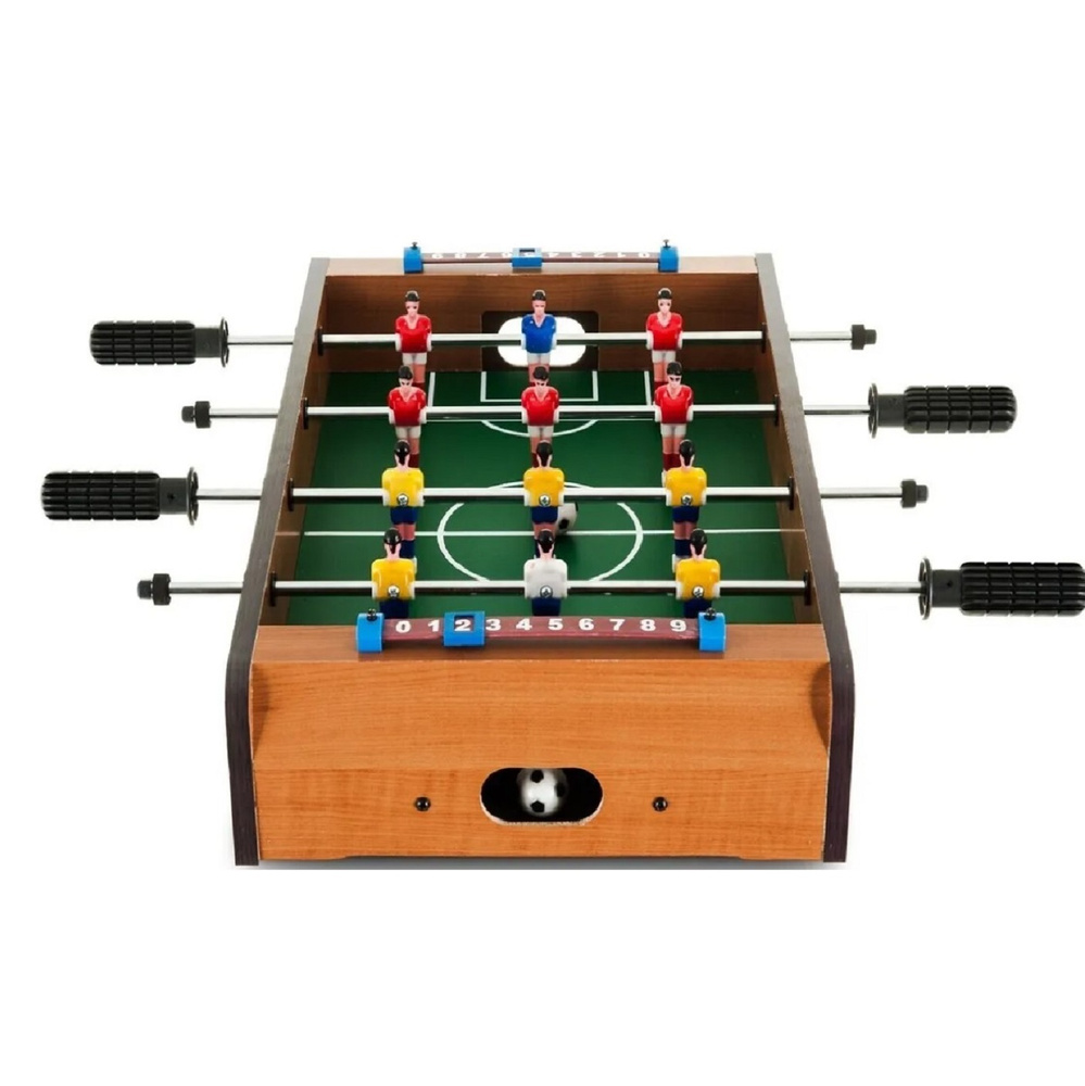 Настольная детская игра Мини Футбол TableTop Foosball, 50х30,5х9,5 см,  ZIL0501-020 - купить с доставкой по выгодным ценам в интернет-магазине OZON  (564325584)