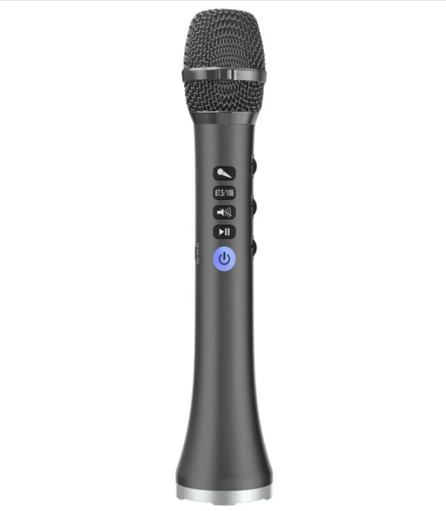 Караоке микрофон L-698 15W, беспроводной, Bluetooth,микрофон-колонка, для вокала, караоке, презентаций, #1