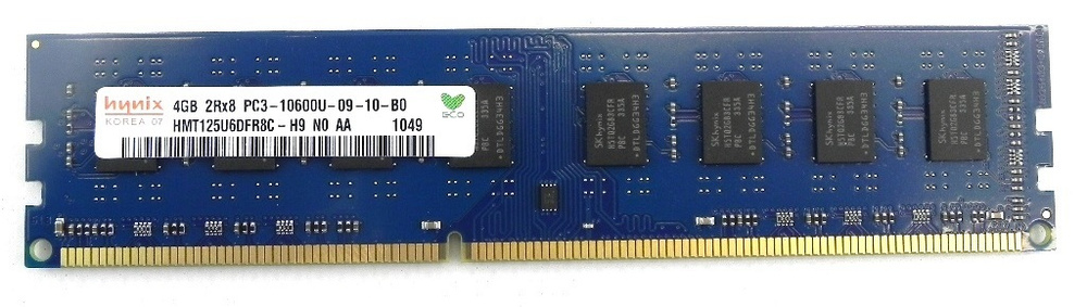 Hynix Оперативная память DDR3 4GB DIMM 1333 Mhz PC-10600 1x4 ГБ (для компьютера)  #1