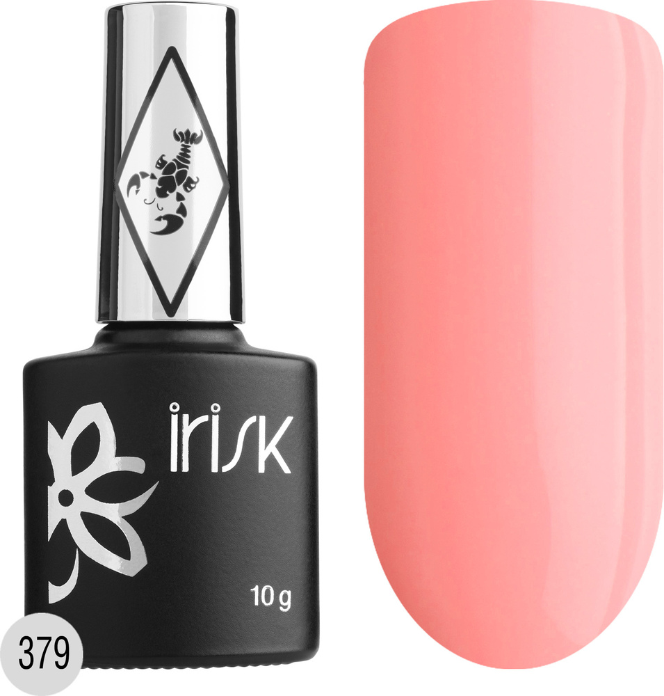 IRISK Гель лак для ногтей, для маникюра Zodiak, Оттенок №379 розовый, 10 мл.  #1