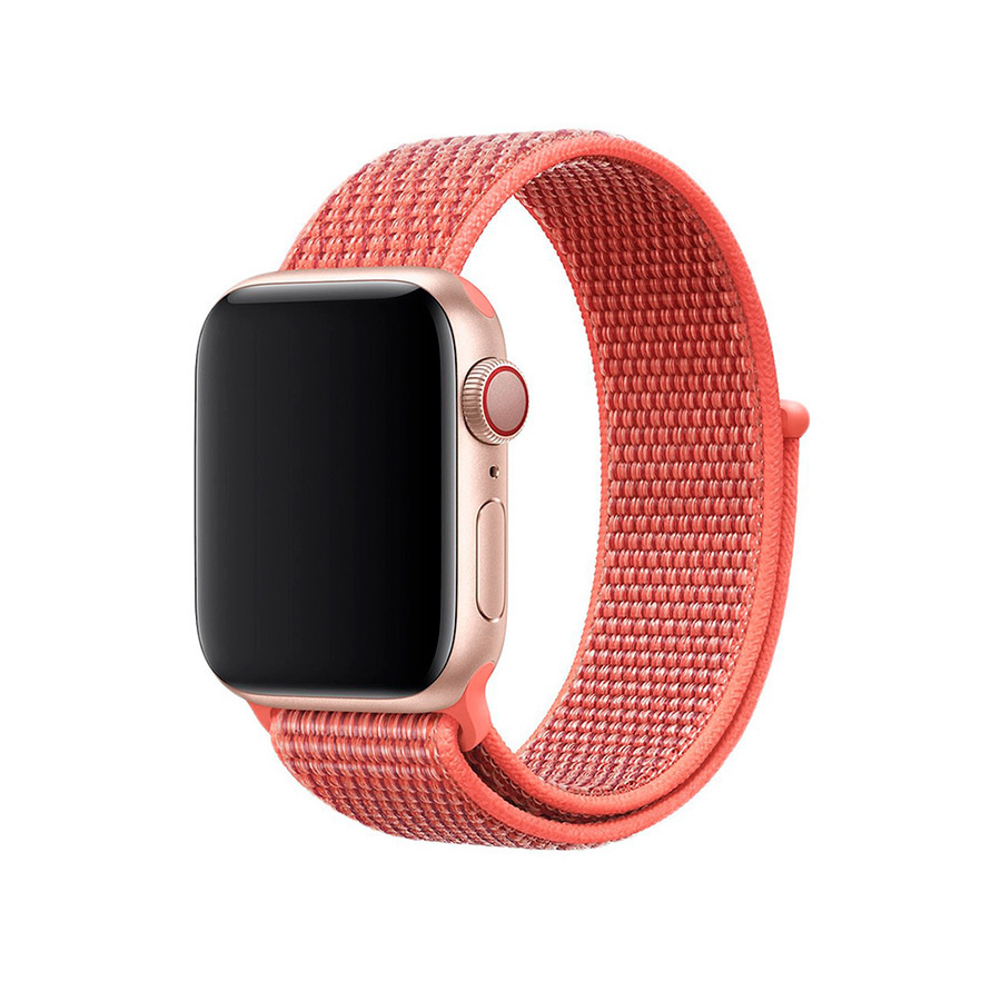 Ремешок для смарт-часов, фитнес-браслета Apple Watch Series 1 2 3 4 SE 5 6 7 8 ultra ультра нейлоновый #1